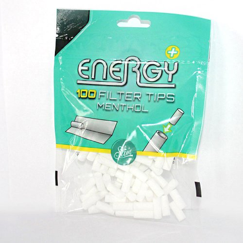 Energy+ (Elixyr) Menthol Filter Tips für Zigaretten