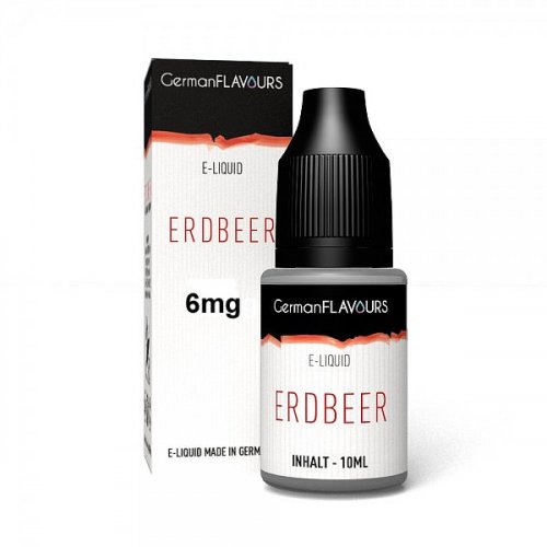 GF Erdbeer e-Liquid 6 mg Nikotin