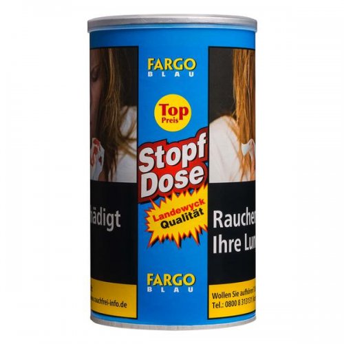 Fargo Tabak Blau Fine XXL 140g Spar-Dose Zigarettentabak 