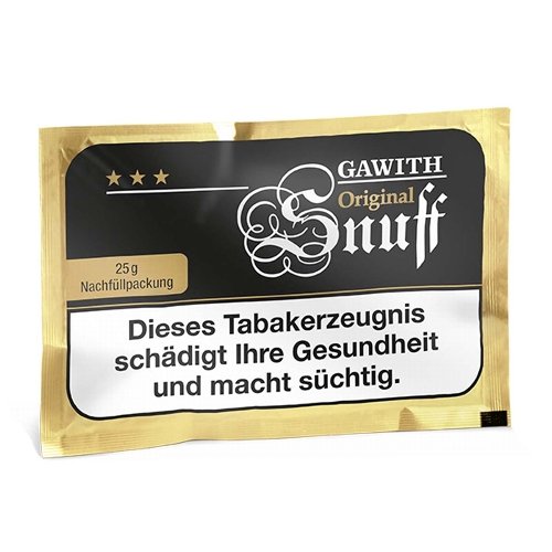 Gawith Original Snuff 25g Nachfüllpackung Schnupftabak