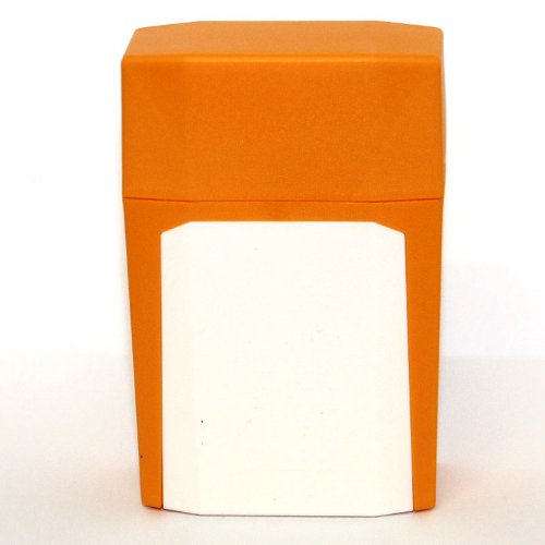 Gizeh Flip Case Zigarettenbox Orange Weiß