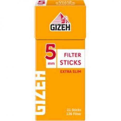Gizeh Tip Sticks Extra Slim Filter 5 mm 126 Stück