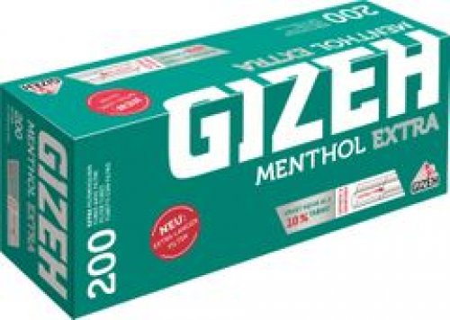Gizeh Zigarettenhülsen Menthol Extra 200 Stück