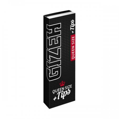 Gizeh Black Zigarettenpapier Extra Fine Queen Size + Tips 