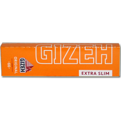 Gizeh Zigarettenpapier Extra Slim Original  1x66 Blättchen