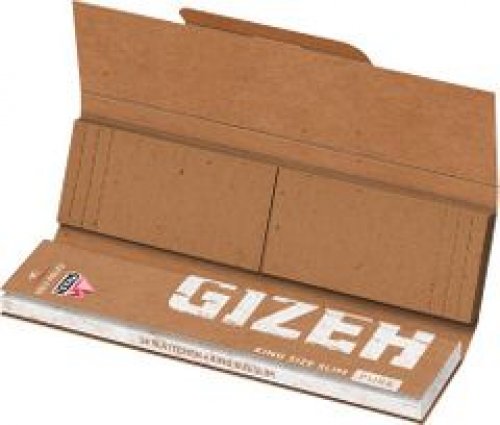 Gizeh Zigarettenpapier Pure King Size Slim + Tips