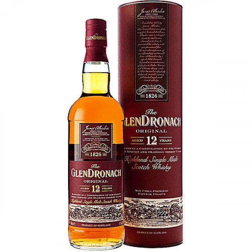 Glendronach 12 Years 43% Alkohol Single Malt Whisky 0,7L