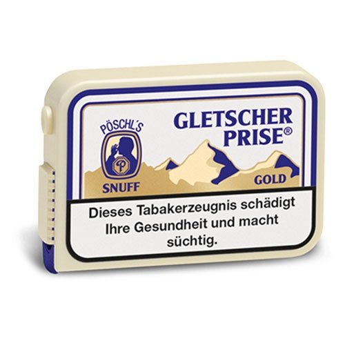 Gletscherprise Gold (Extra Snuff) 10g Dose Schnupftabak