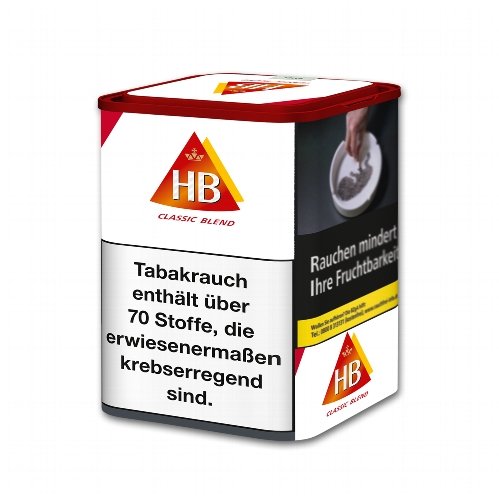 HB Tabak Classic Blend 80g Dose Zigarettentabak