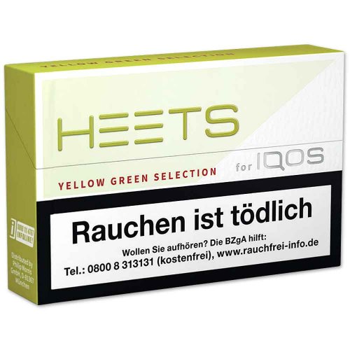 HEETS Yellow Green Tobacco Sticks für IQOS 1 x 20 Stück