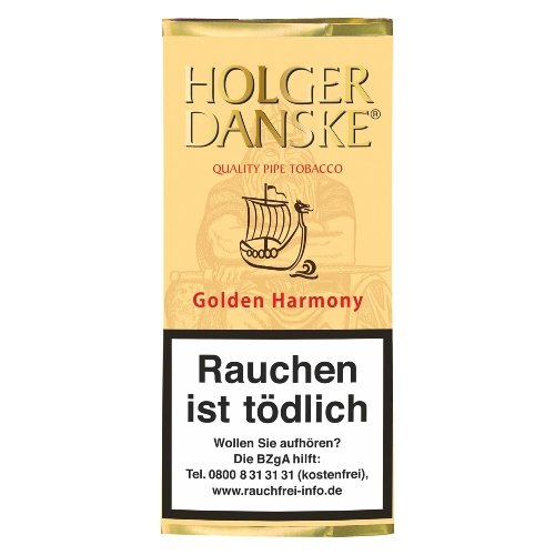 Holger Danske Pfeifentabak Golden Harmony 40g Päckchen