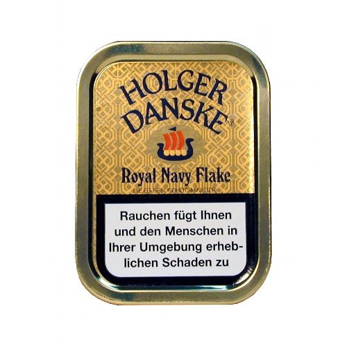 Holger Danske Pfeifentabak Royal Navy Flake 50g Dose
