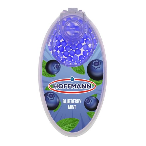Hoffmann Blueberry Mint Aromakapseln 1 x 100 Stück Kapseln mit Einführhilfe