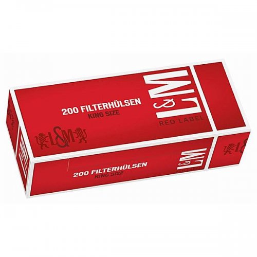 L&M Zigarettenhülsen Red Label 200 Stück