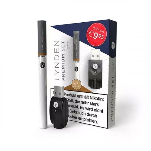 LYNDEN E-Zigaretten Premium Set Light