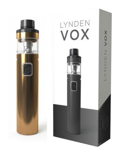 LYNDEN VOX Metal Starterset e-Zigarette Gold