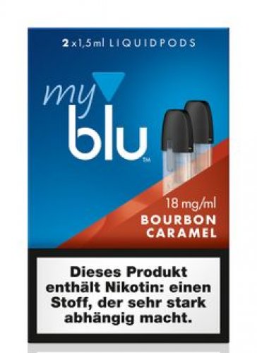 myblu Pods Bourbon Caramel 18 mg 2er Pack