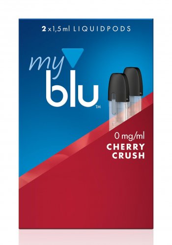 myblu Pods Cherry Crush 0 mg 2er Pack