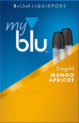 myblu Pods Mango Apricot 0 mg 2er Pack