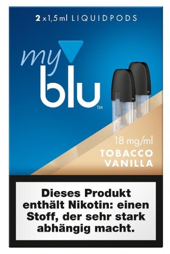 myblu Pods Tobacco Vanilla 18 mg 2er Pack