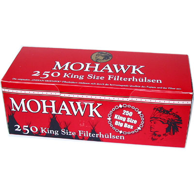 Mohawk Zigarettenhülsen Red 250 Stück