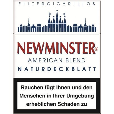 Newminster Filterzigarillos mit Naturdeckblatt 23er