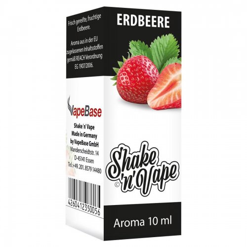 Nikoliquids Shake n Vape Aroma Erdbeere 10ml