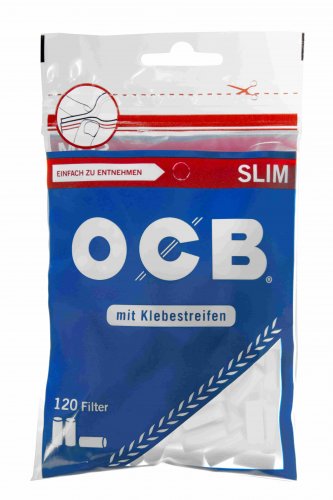 OCB Drehfilter Slim  6mm Zigarettenfilter 120 Stück