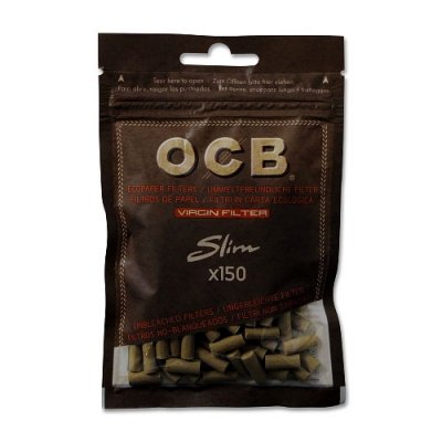 OCB Drehfilter Ungebdezent Slim Virgin 6mm 150 Stück
