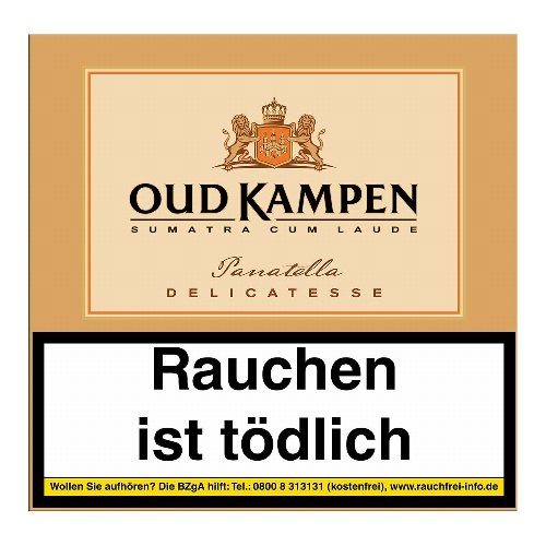 Oud Kampen Zigarren Panatella Delicatesse Sumatra
