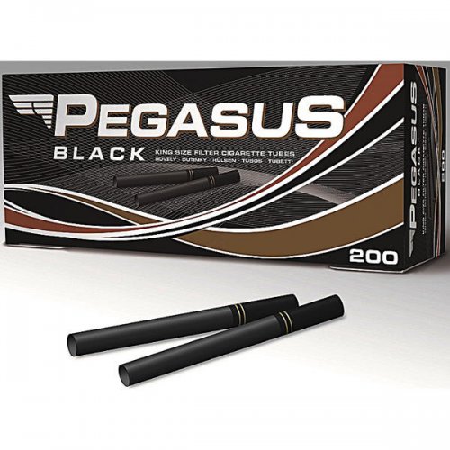 Pegasus Zigarettenhülsen Black 200 Stück