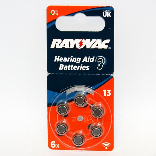 Rayovac Hörgerätebatterie R13AE