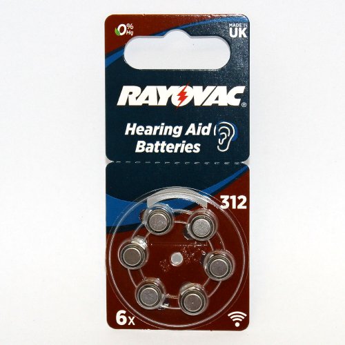 Rayovac Hörgerätebatterie R312AE