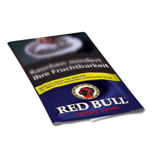 Red Bull Tabak Zware Shag 40g Päckchen Feinschnitt