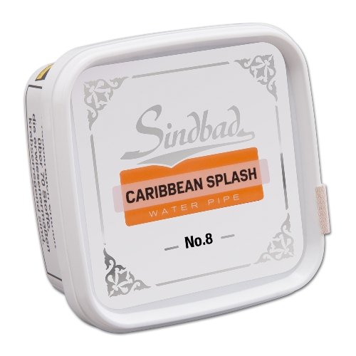Sindbad Shisha Tabak Caribbean Splash No. 8 Melone-Mix 200g Dose
