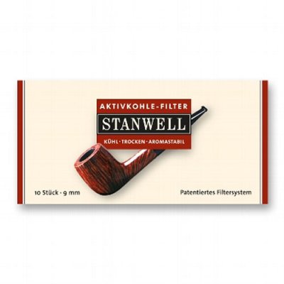 Stanwell Aktivkohlefilter Pfeifenfilter 10 Stück