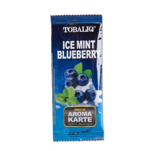 TOBALIQ Aromakarte Ice Mint Blueberry