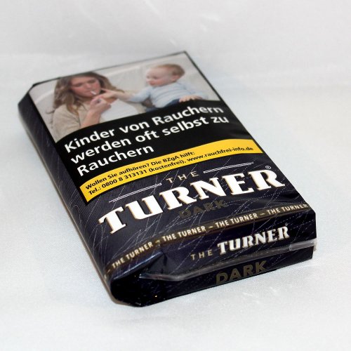 Turner Tabak Dark (ehem. Zware Shag) 40g Päckchen Feinschnitt