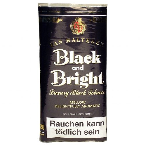 Van Halteren Pfeifentabak Black and Bright 50g Päckchen