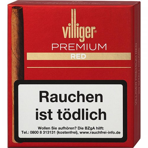 Villiger Premium Red Zigarillos ohne Filter