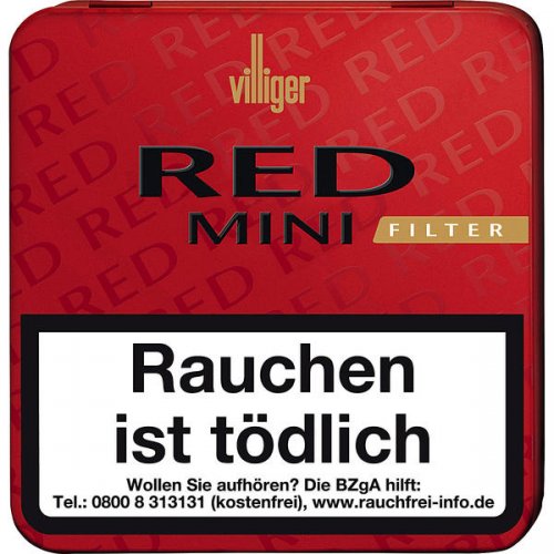 Villiger Red Mini Filter 