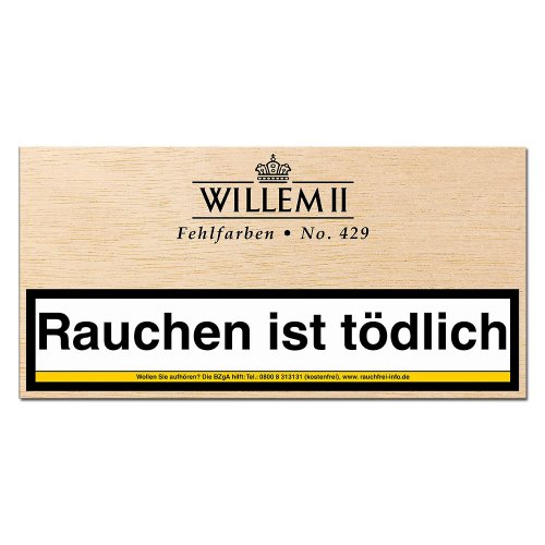 Willem II Zigarillos Fehlfarben 429 Sumatra 100er