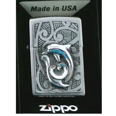Zippo Feuerzeug Emblem 2Fische