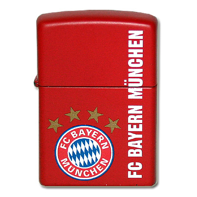 Zippo Feuerzeug FC Bayern Rot