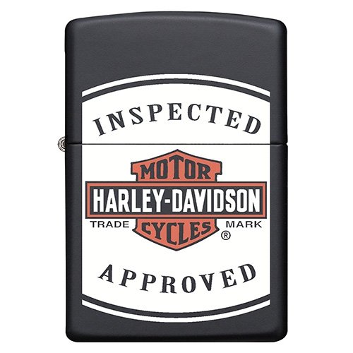 Zippo Feuerzeug Harley Davidson Inspected Approved