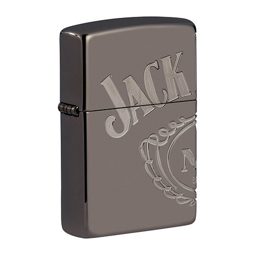 Zippo Feuerzeug Jack Daniels Black ICE 360 Grad Design
