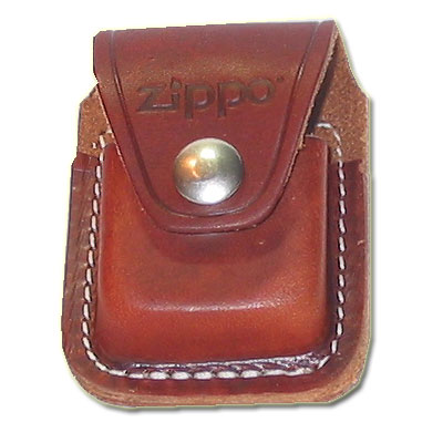 Zippo Gürteltasche Braun Clip