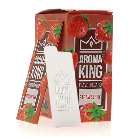 Aroma King Strawberry (Erdbeere) Flavour Card