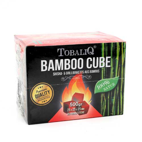 Bamboo Cube Shisha & Grillbriketts aus Bambus 500gr