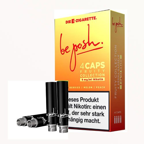 be posh E-Zigaretten-Caps Fruity Collection 9mg